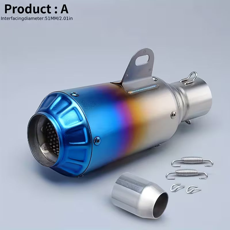 Universal Slip-On Exhaust Kits & Baffel (Replica)