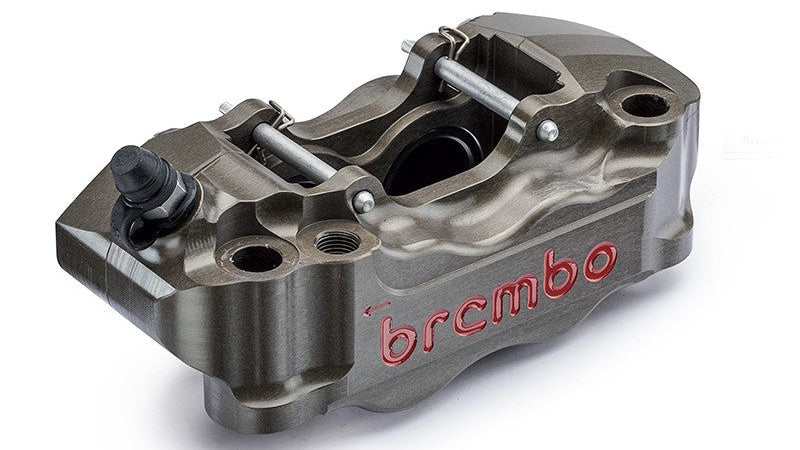 Brembo brake caliper on a white background