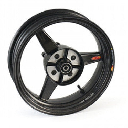 Motorcycle wheel on a white background