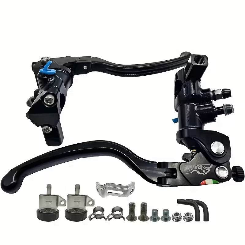 Universal 17mm Brake / Clutch Master Cylinder & Clutch Perch Set – Racing (Replica)