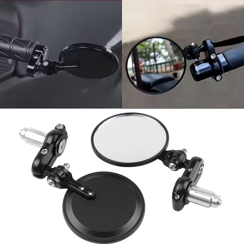Universal Motorcycle Handlebar Mirror (Unbranded)