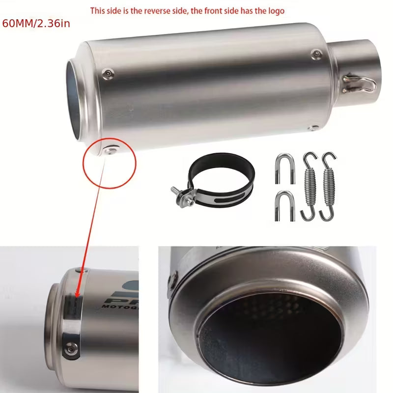 Universal Slip-On Exhaust Kits & Baffel (Replica)