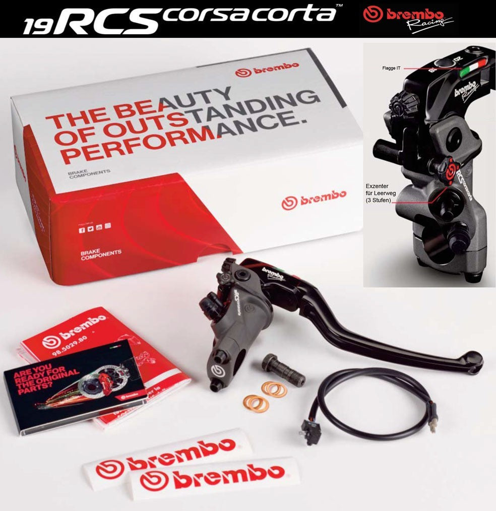 Brembo RCS Radial Clutch Master (14 RCS, 17 RCS & 16 RCS CorsaCorta)