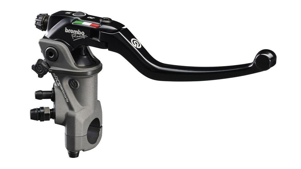 Brake lever with Brembo branding on a white background