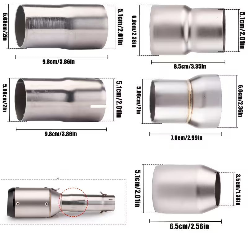 Univeral Exaust Headers/Decat & Link Pipe (Unbranded)