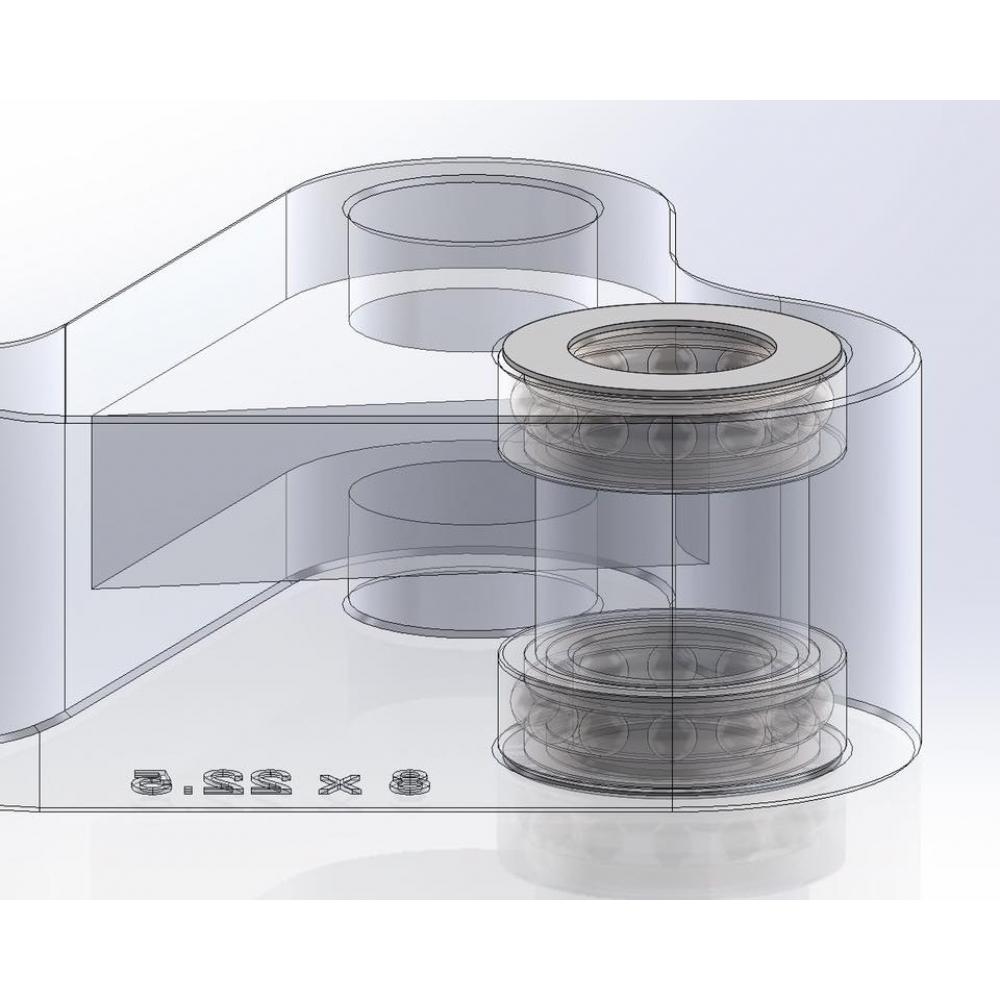 Hel Solid Billet Adjustable Thumb Brake