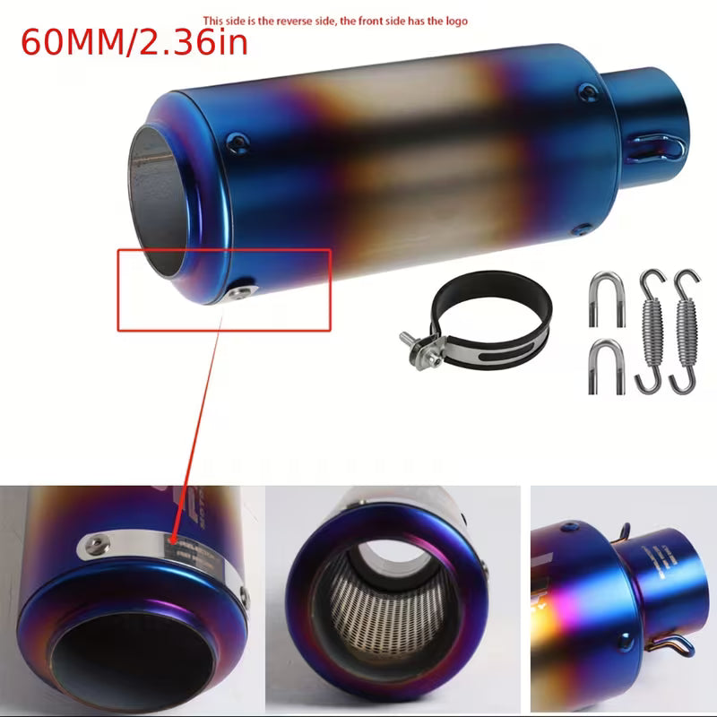 Universal Slip-On Exhaust Kits & Baffel (Replica)