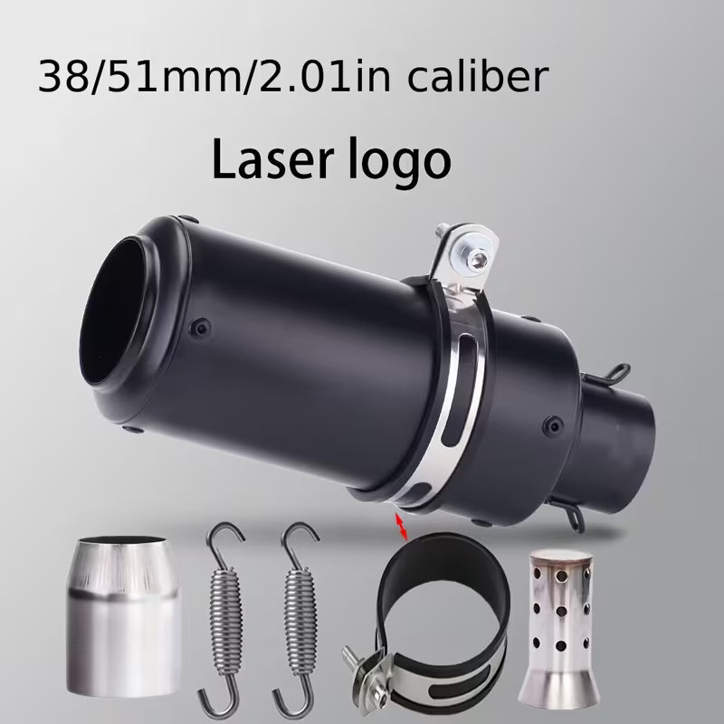 Universal Slip-On Exhaust Kits & Baffel (Replica)