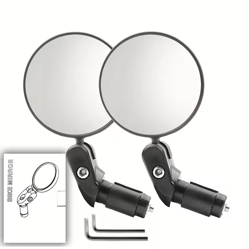 Universal Motorcycle Handlebar Mirror (Unbranded)