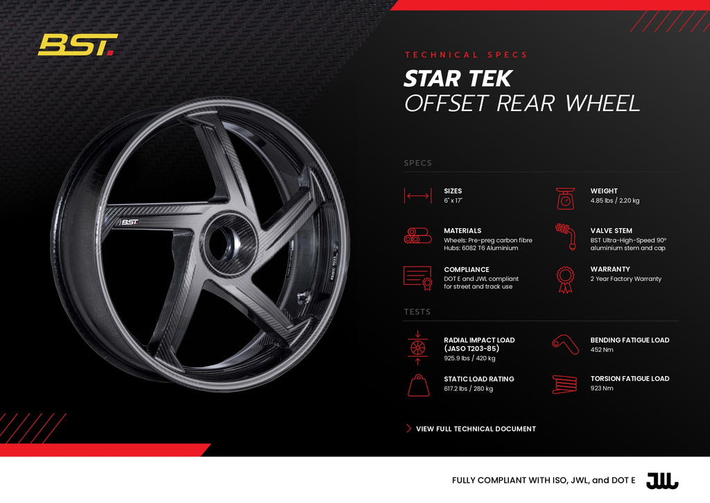 STAR - Carbon Wheels (Superbikes / Sports Bikes / Sports Tourers)