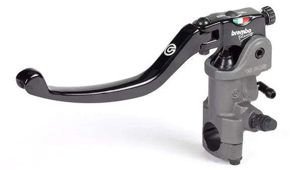 Brake lever with Brembo branding on a white background