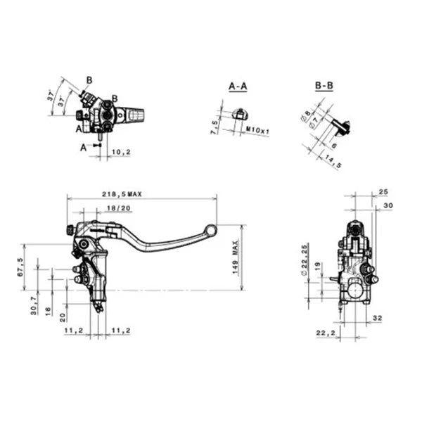 Brembo Racing 19 / 17 / 16 / 15 RCS CorsaCorta RR