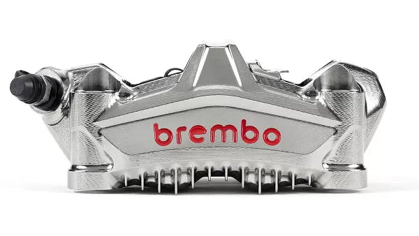 Brembo brake caliper on a white background