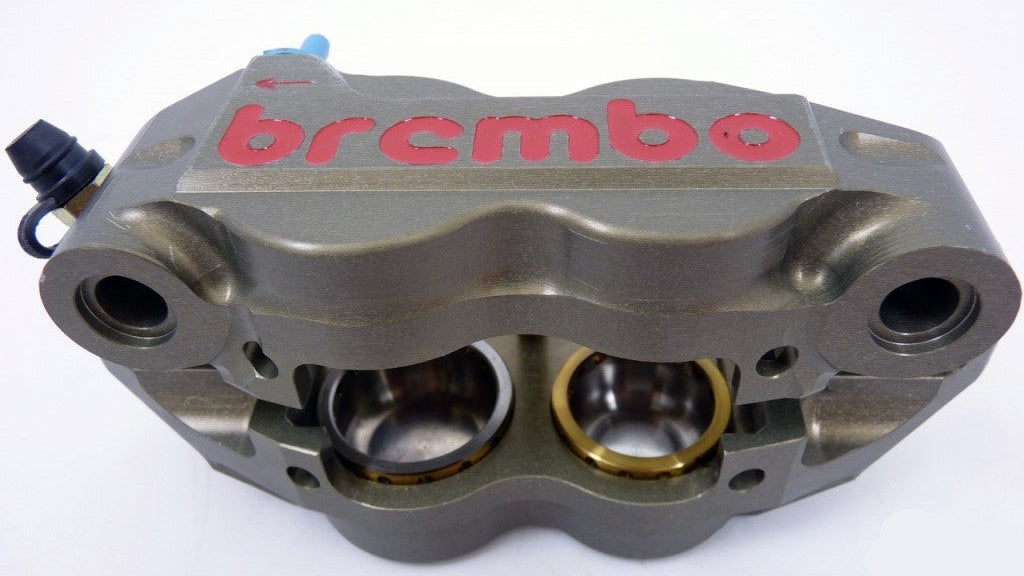 Brembo brake caliper on a white background
