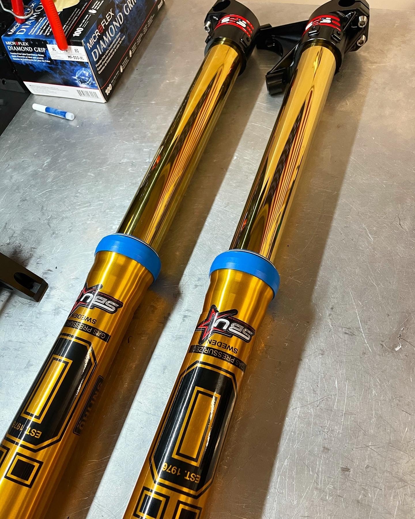 Öhlins RXF 48 Front Fork Range – Supermoto, MX, Enduro & Adventure