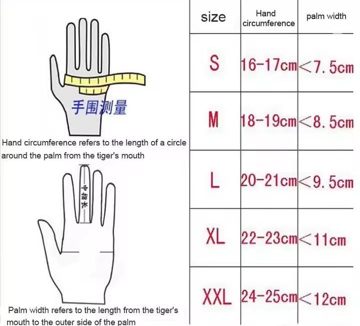 GP Pro Long & Short Motorcycle Gloves – Non-Official (Unbranded)