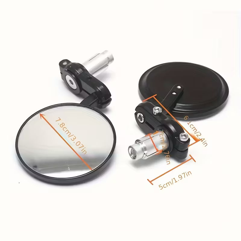 Universal Motorcycle Handlebar Mirror (Unbranded)