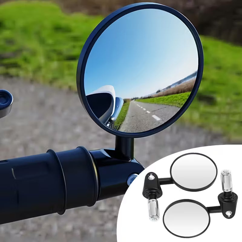 Universal Motorcycle Handlebar Mirror (Unbranded)