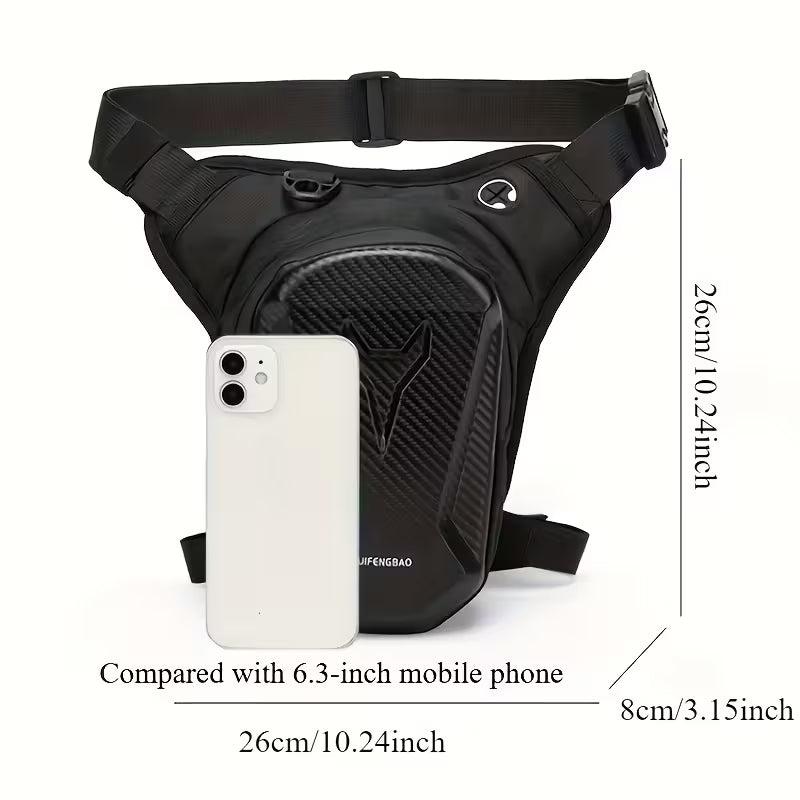 Leg / Thigh Bag – Alpinestars & Dainese (Replica) Carbon-look & Military-style (Unbranded)