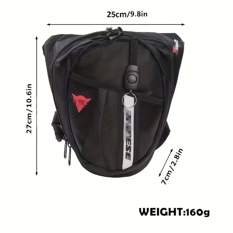 Leg / Thigh Bag – Alpinestars & Dainese (Replica) Carbon-look & Military-style (Unbranded)