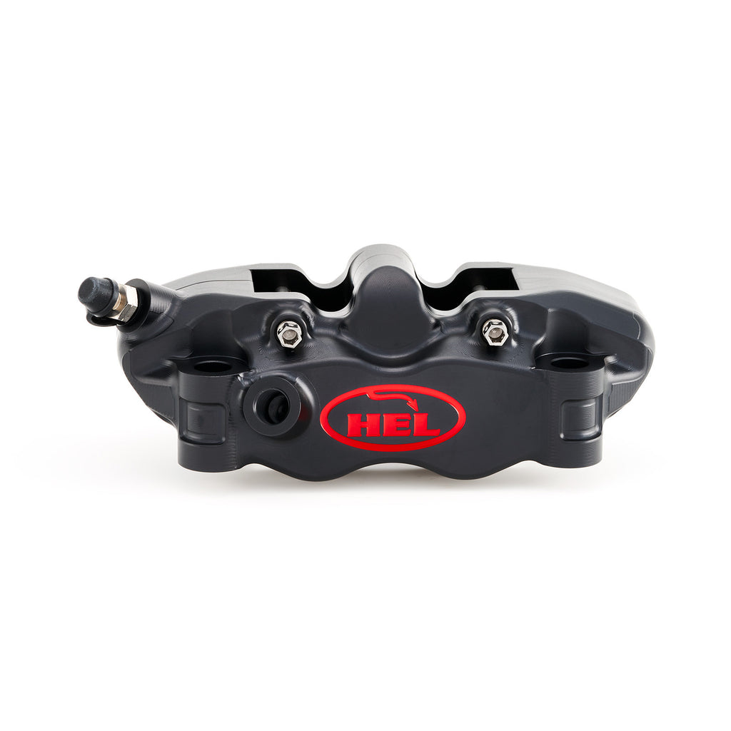 HEL V2 Solid Billet 4-Piston Radial Calipers (100mm / 108mm Finned Back)