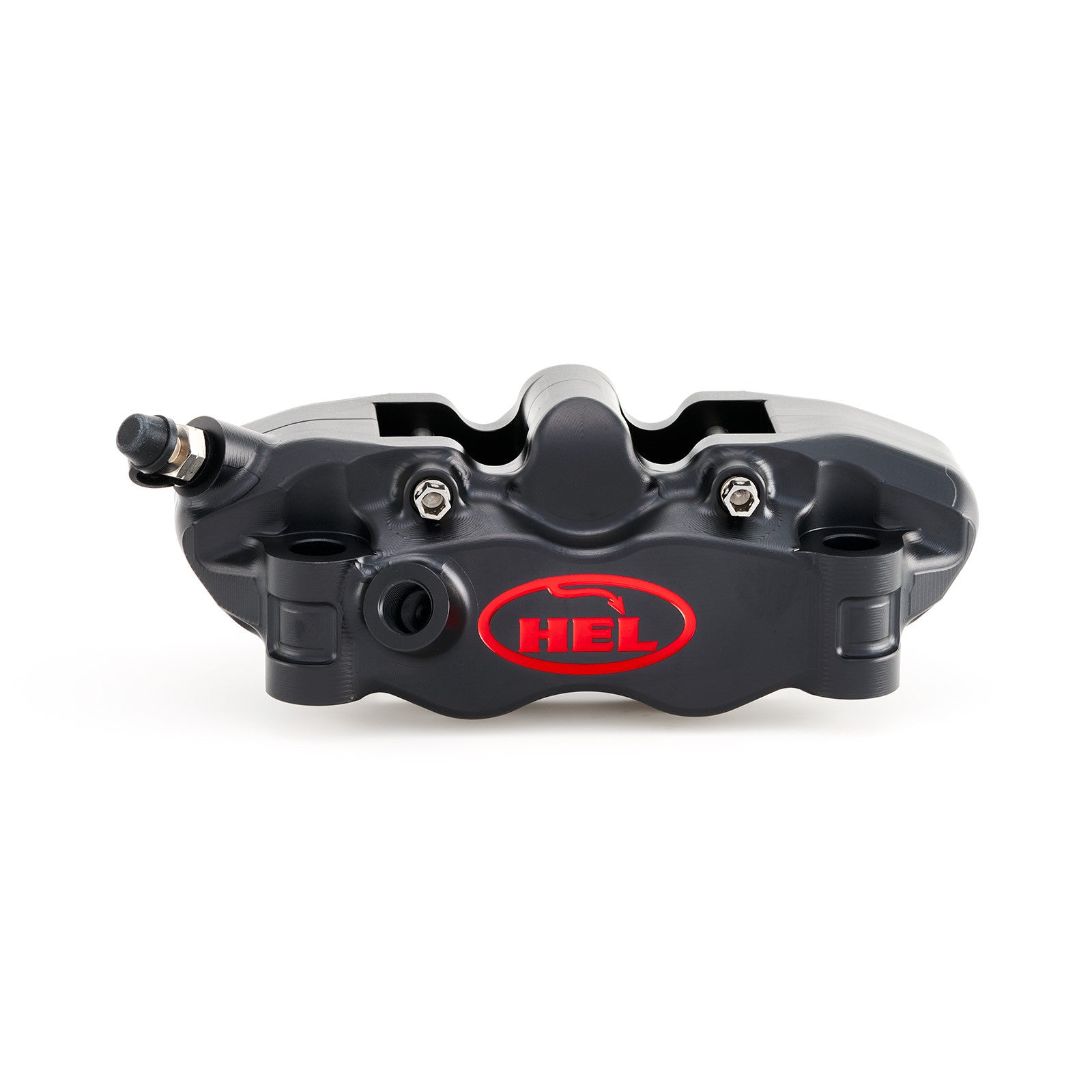HEL V2 Solid Billet 4-Piston Radial Calipers (100mm / 108mm Finned Back)