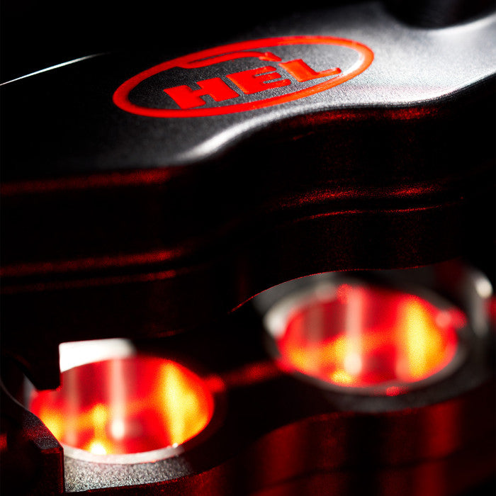 HEL V2 Solid Billet 4-Piston Radial Calipers (100mm / 108mm / 130mm Flat Back)