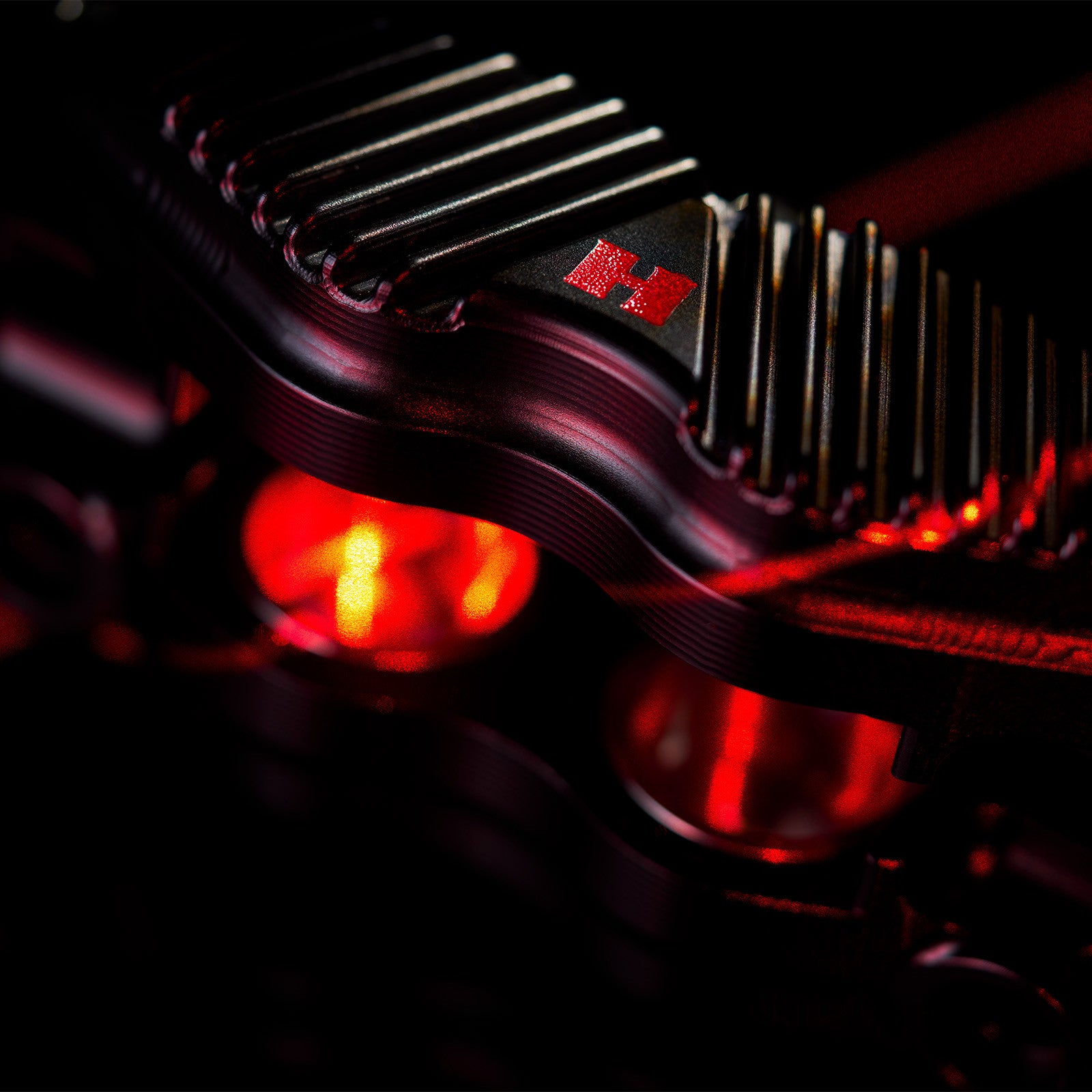 HEL V2 Solid Billet 4-Piston Radial Calipers (100mm / 108mm Finned Back)