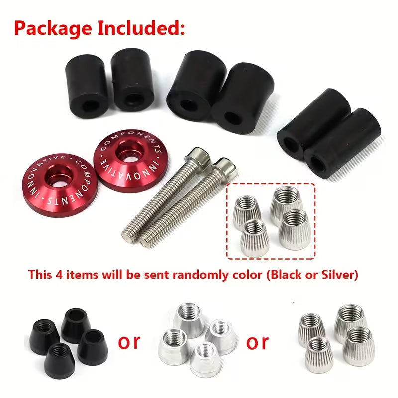 Universal Bar Ends – S / M / L / XL (Unbranded)