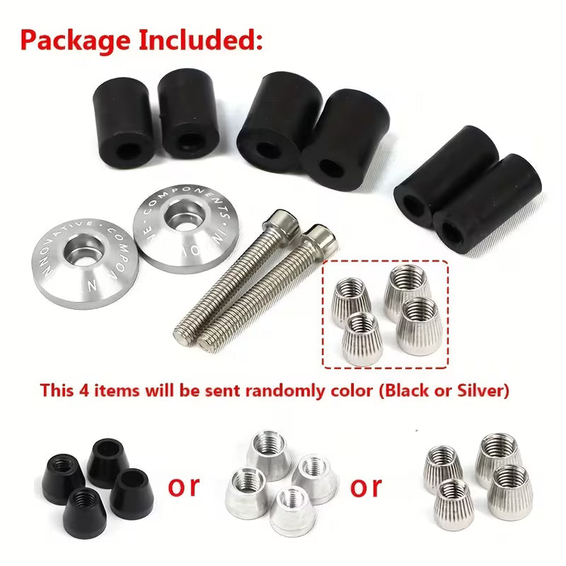 Universal Bar Ends – S / M / L / XL (Unbranded)